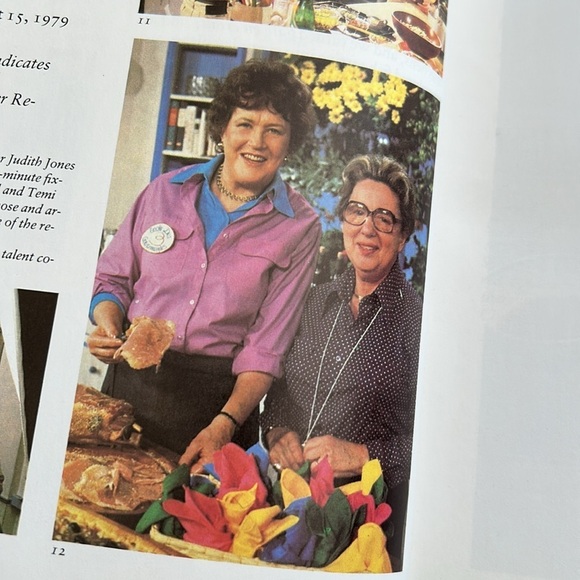 Vintage Julia Child & More Company Menu Classical Cookbook Entertaining 70s 1979 - Picture 8 of 12